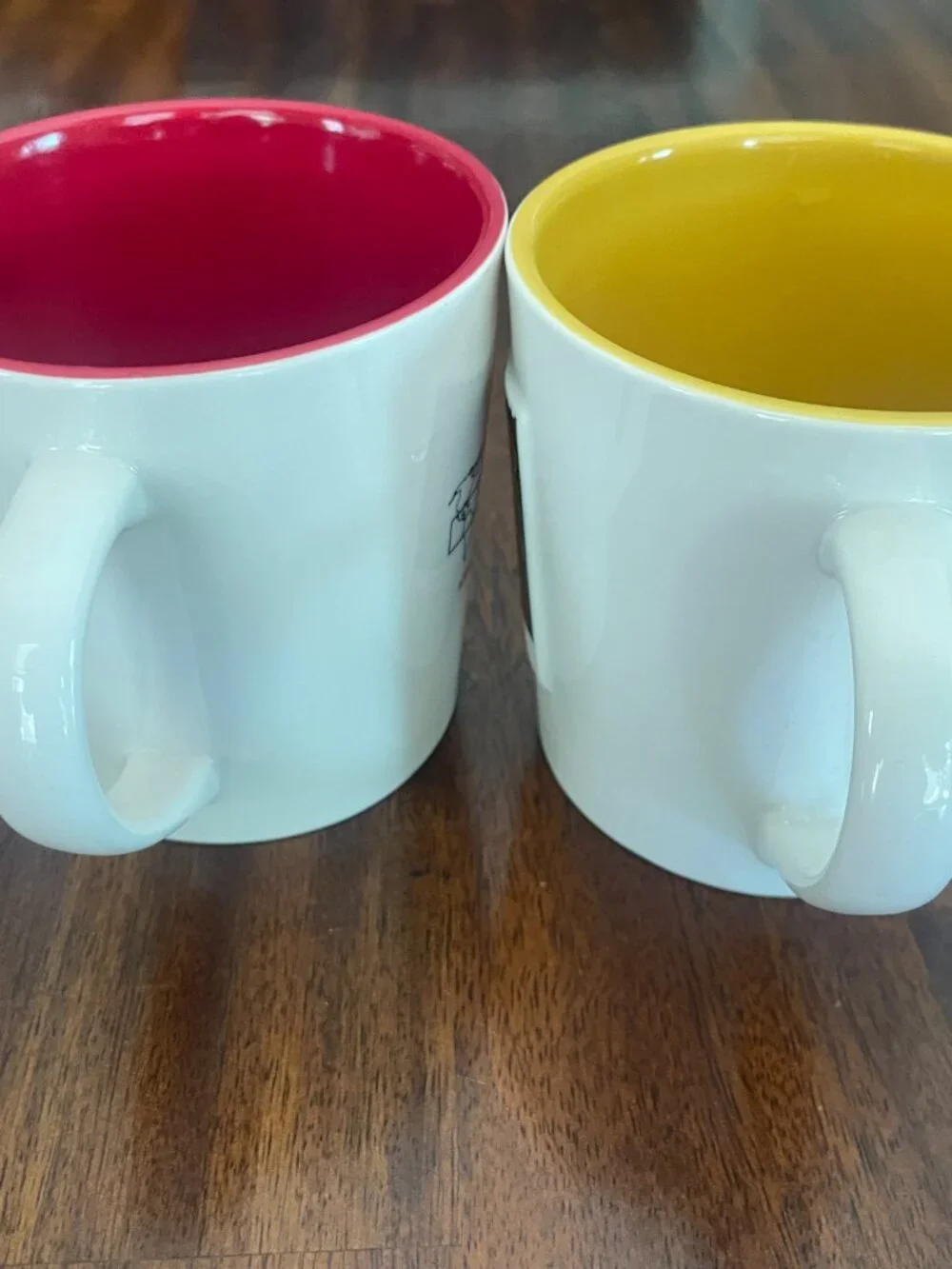 Starbucks 2006 Sumatra Extra Bold & Arabian Mocha Sanani 3D Mug Set of 2